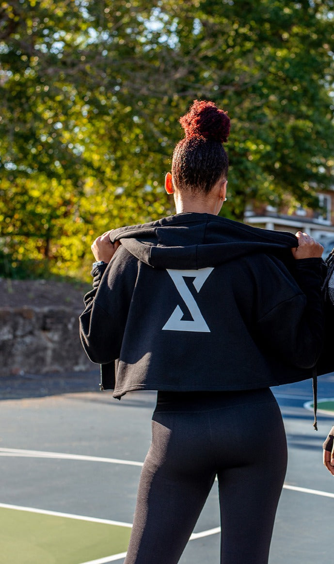 Flex Cropped Hoodie