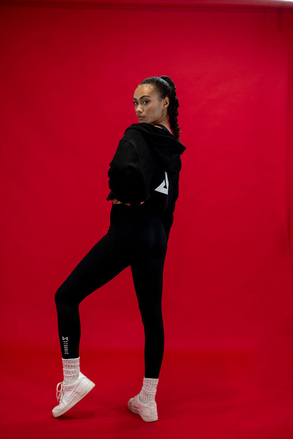 Flex Cropped Hoodie