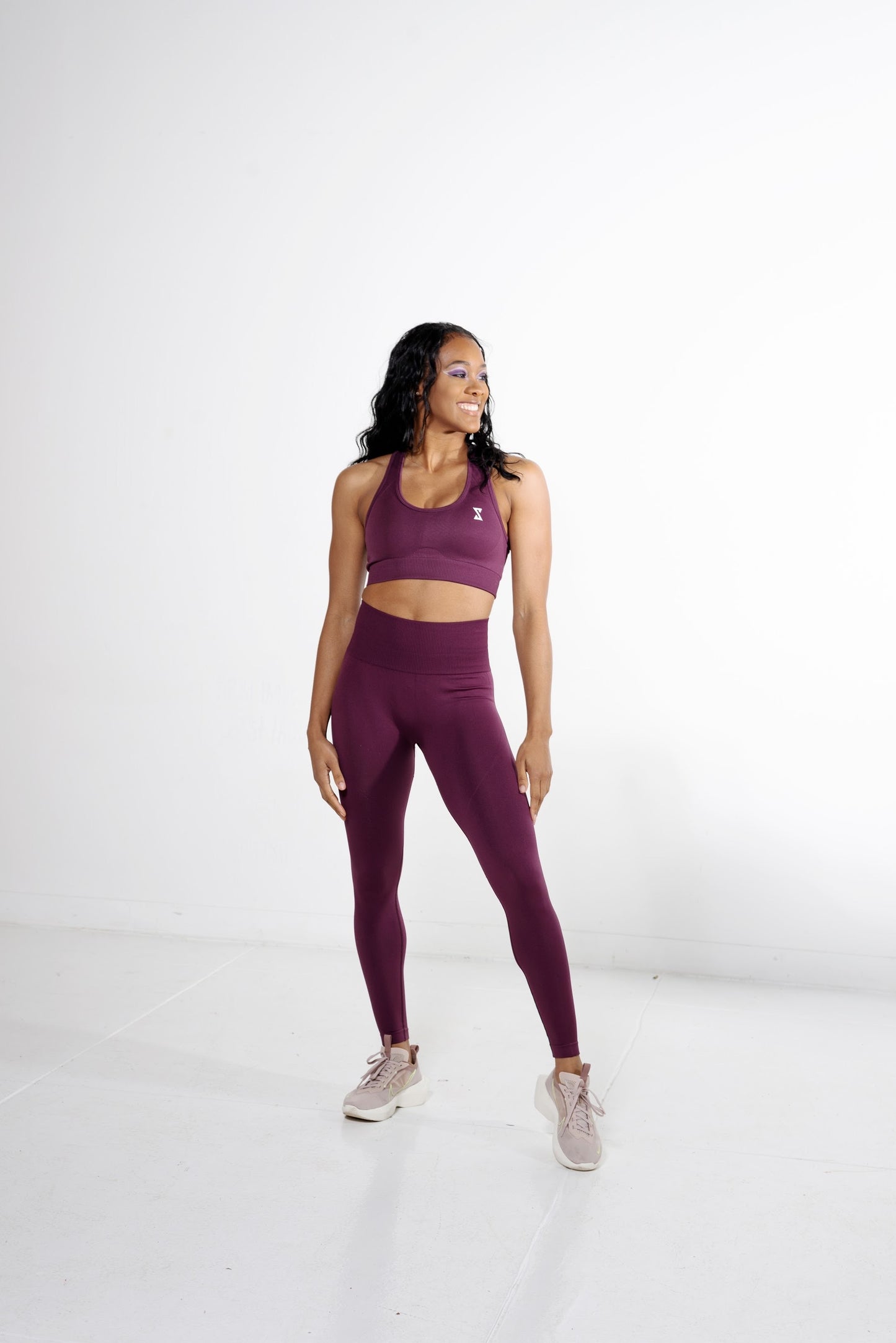 Stoonic Sculpt Leggings - Plum